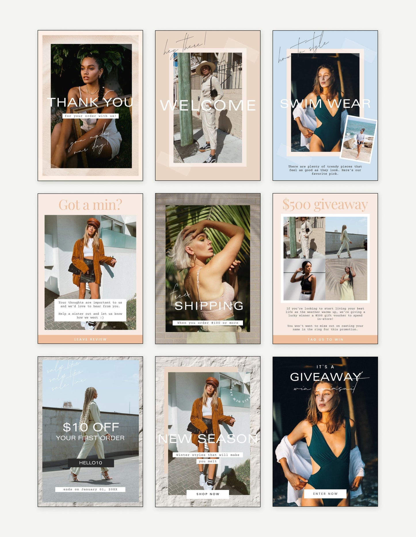 San Francisco Email Bundle