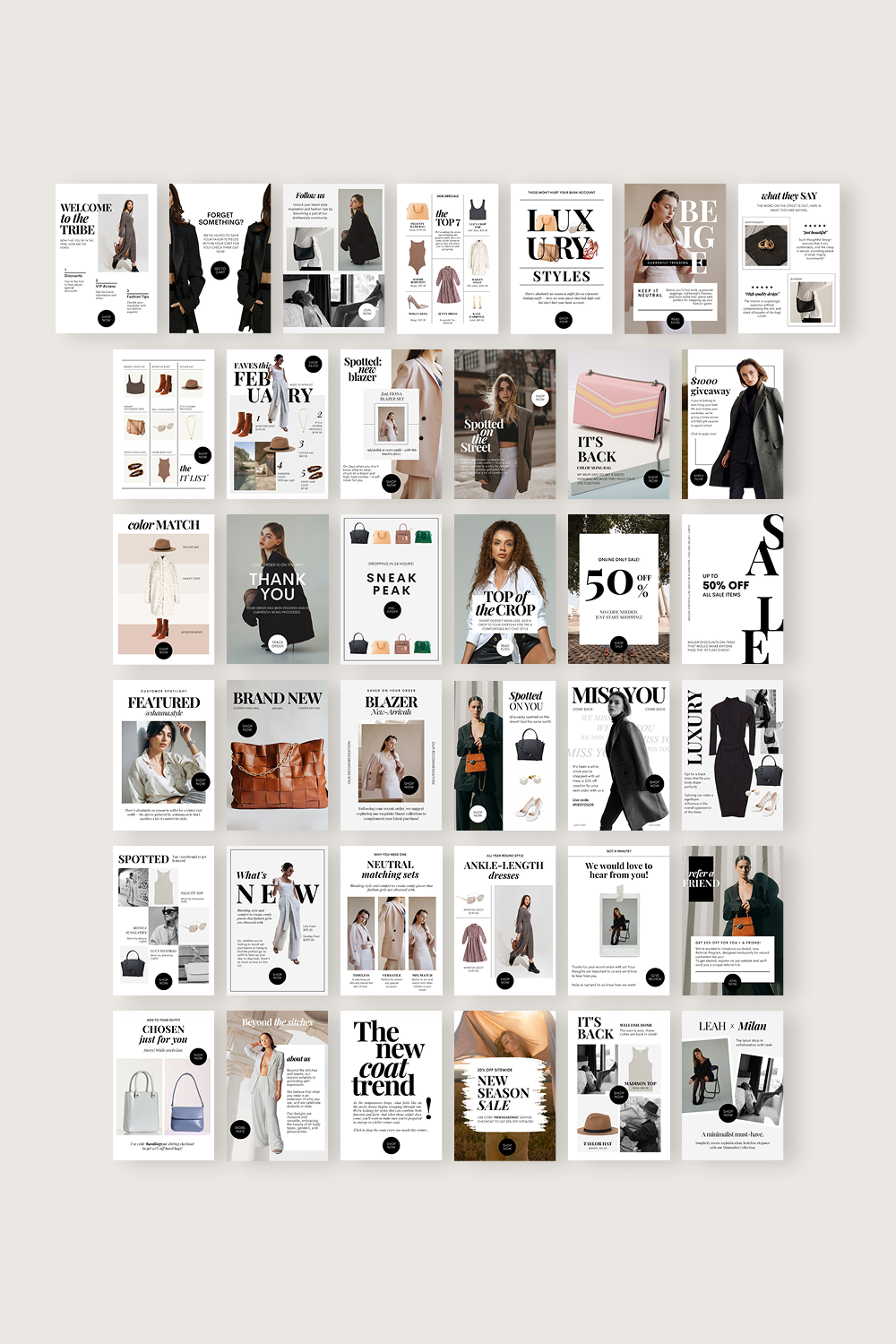 Milan Email Bundle