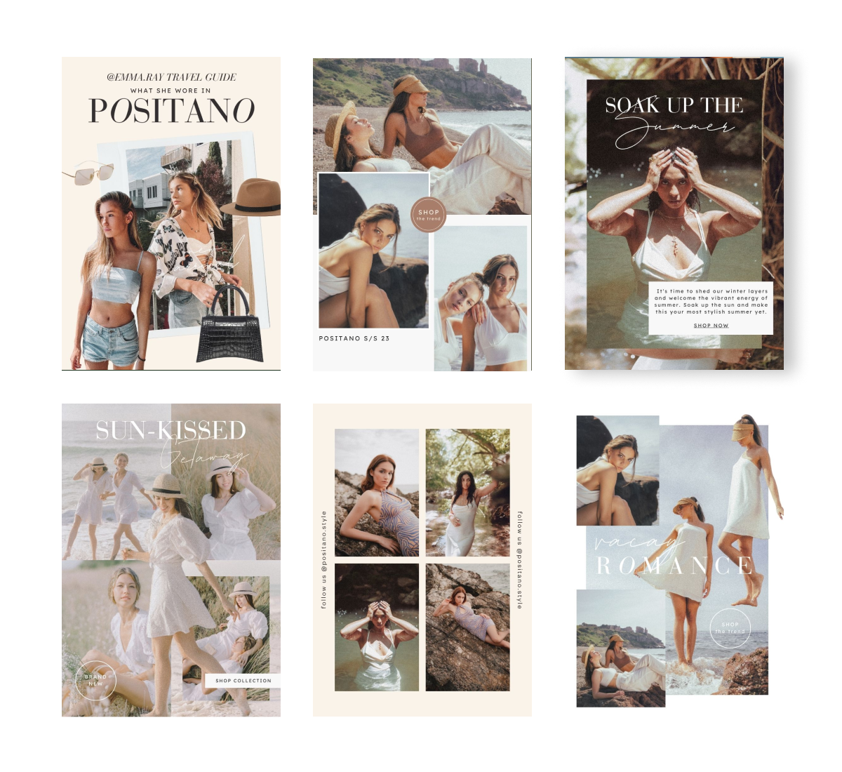 Positano Email Bundle