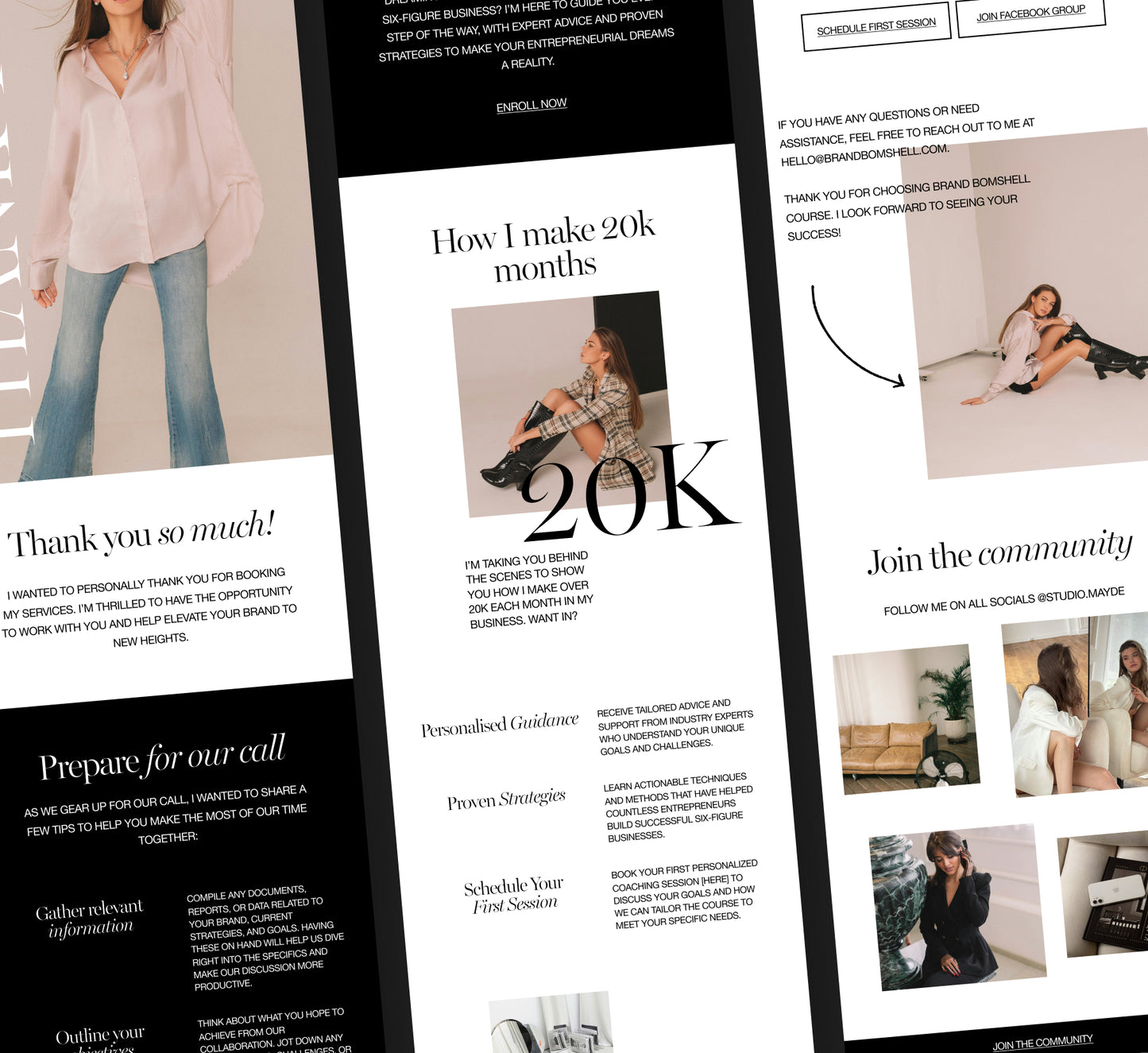Barcelona Email Bundle