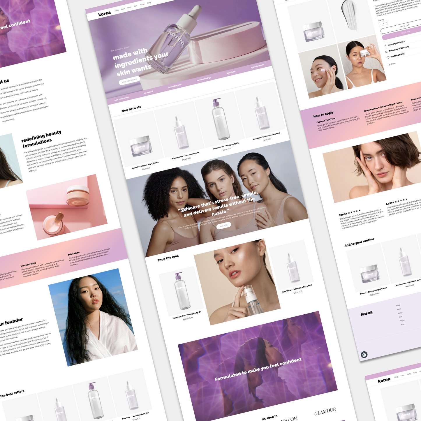 Korea Shopify Theme