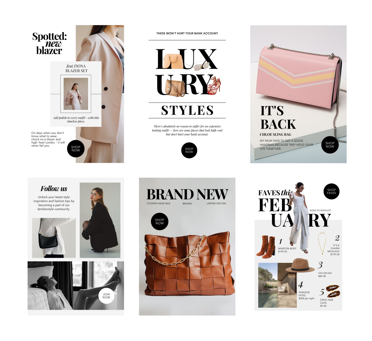 Milan Email Bundle