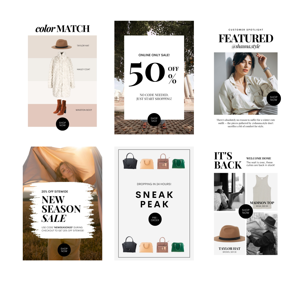 Milan Email Bundle