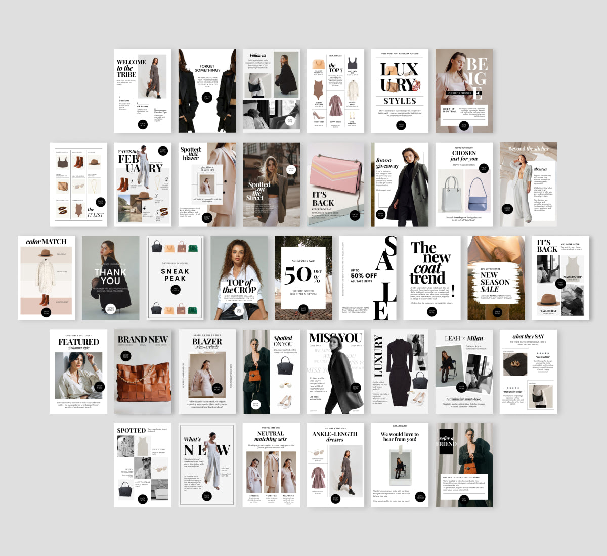 Milan Email Bundle