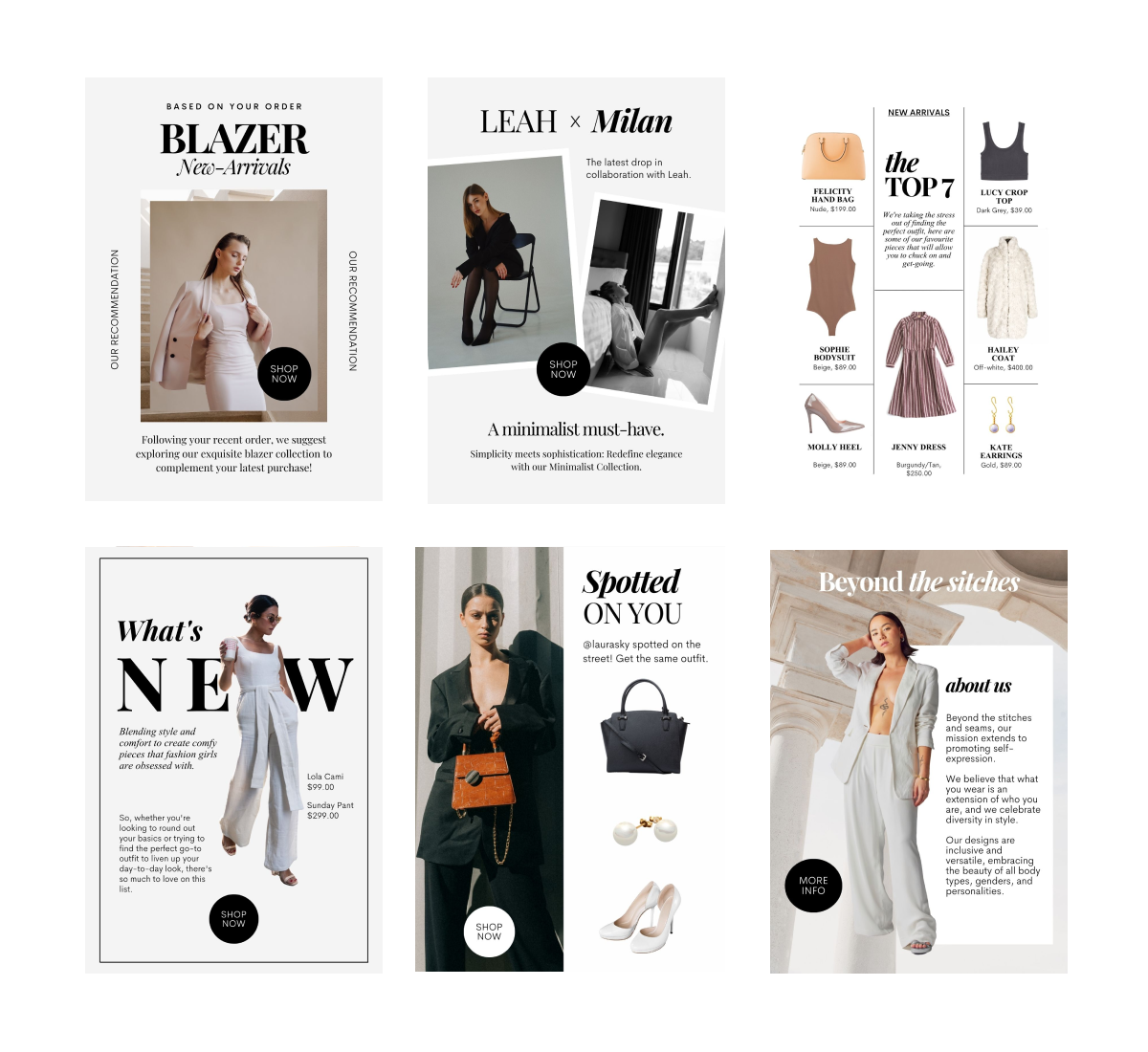 Milan Email Bundle