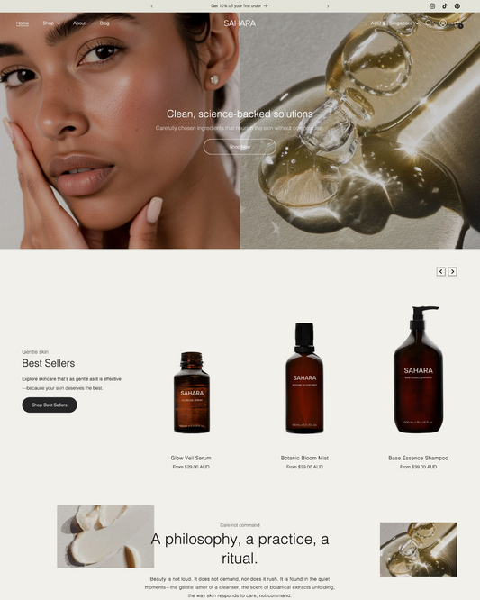 Sahara Shopify Theme